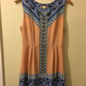 Under Skies multicolored dress